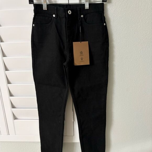 Brand new kids Burberry Black Jeans sz 12 fits adults xs and small - Picture 1 of 4